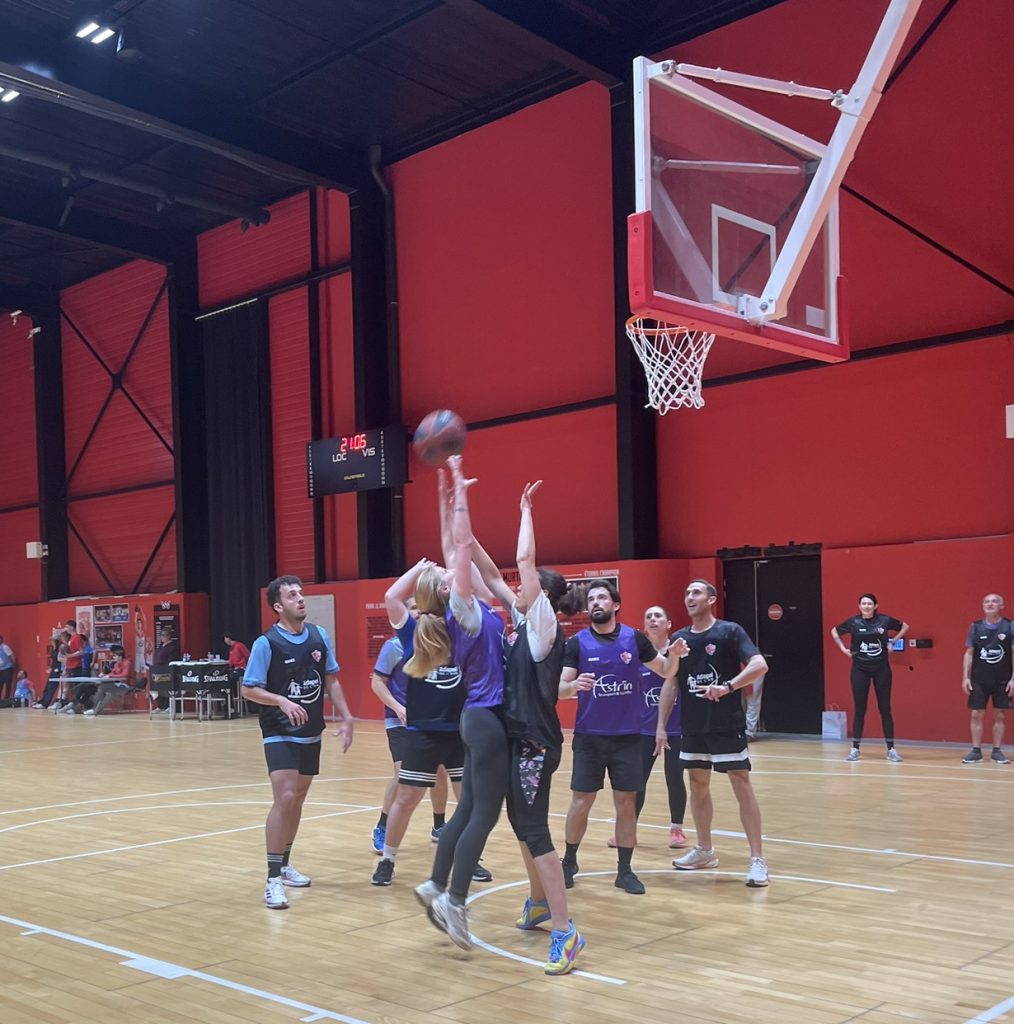 match basket entreprise JL Bourg Astrin 01Team