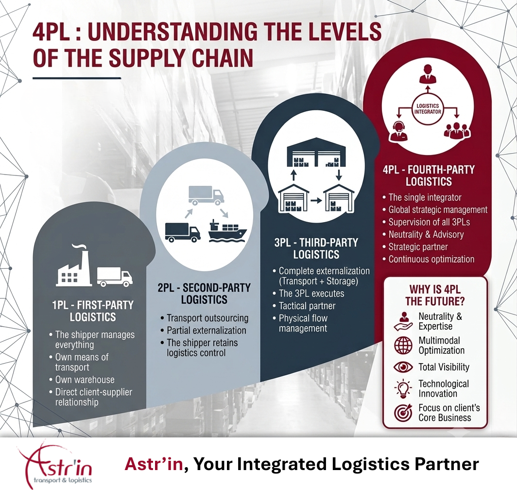 4 PL LEVELS OF THE SUPPLY CHAIN